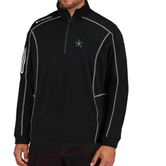 UA Under Armour Quarter Zip Phoenician Golf Pullover Fleece BLACK SZ XXL EUC - Picture 3 of 11